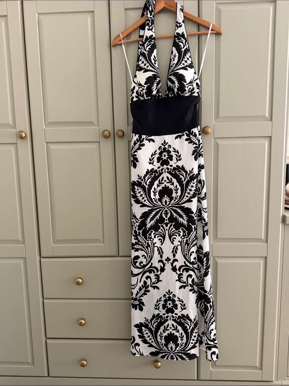 White House Black Market Halter Maxi Dress never worn!